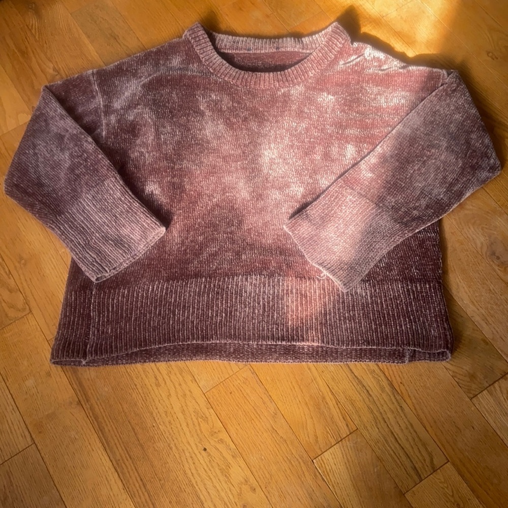 Zara oversized chenille sweater